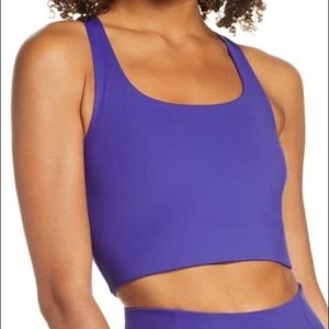 Girlfriend Collective Paloma Sports Bra - Pansy